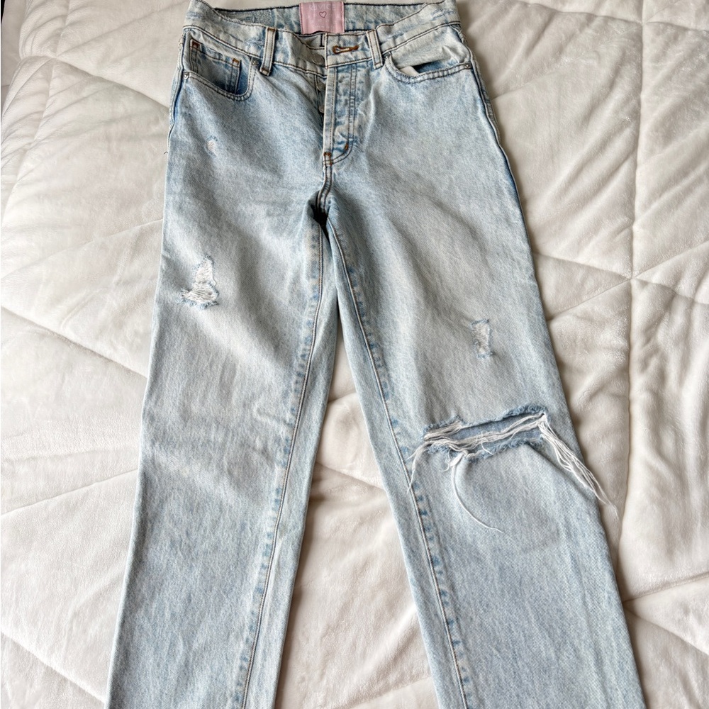 REVICE Light Wash Denim Jeans